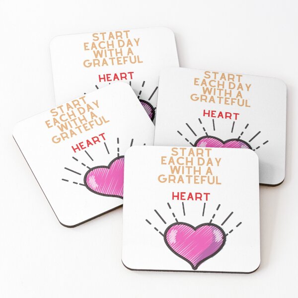 Item preview, Start your day with a grateful heart  designed and sold by love Life22.