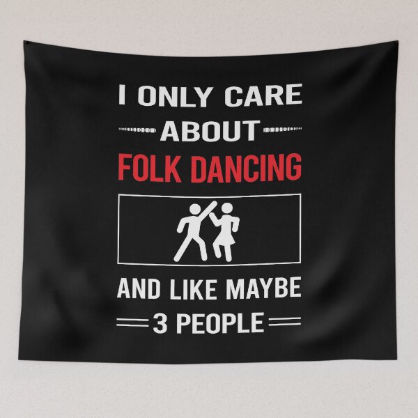 Item preview, Funny 3 People Folk Dancing Dance Dancer designed and sold by FifineCroteau.