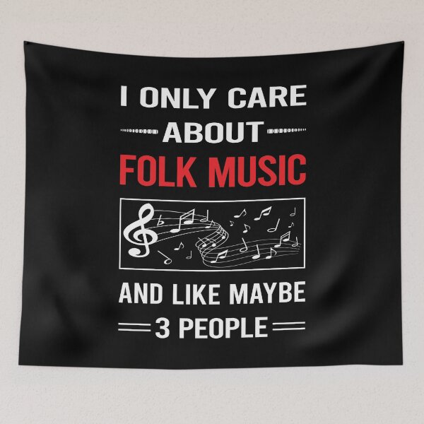 Item preview, Funny 3 People Folk Music designed and sold by FifineCroteau.