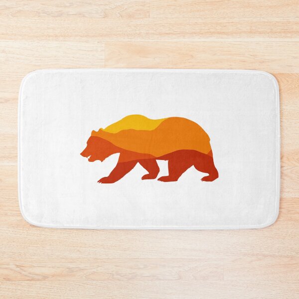 Item preview, mountain bear orange designed and sold by artirio.