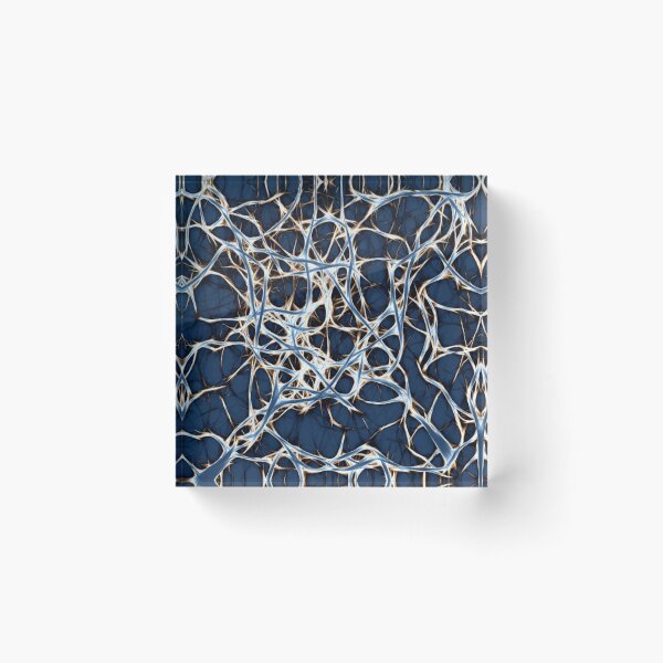 Item preview, Blue network background designed and sold by gidlite.