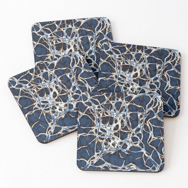 Item preview, Blue network background designed and sold by gidlite.