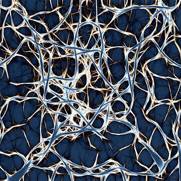 Artwork thumbnail, Blue network background by gidlite