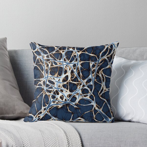 Item preview, Blue network background designed and sold by gidlite.