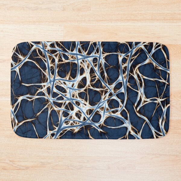 Item preview, Blue network background designed and sold by gidlite.