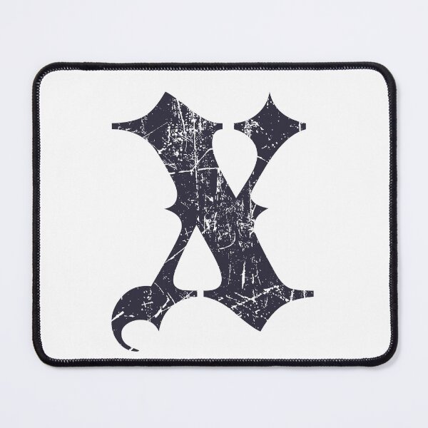Item preview, Dark Grunge Monogram Letter "X" Blackletter designed and sold by SunnyStreet.