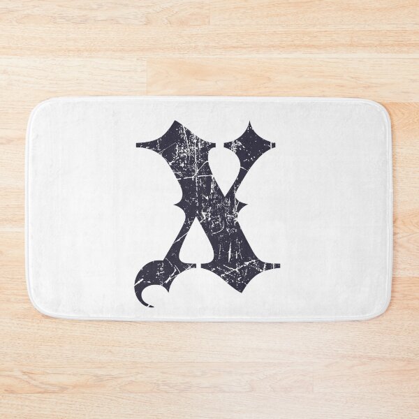 Item preview, Dark Grunge Monogram Letter "X" Blackletter designed and sold by SunnyStreet.