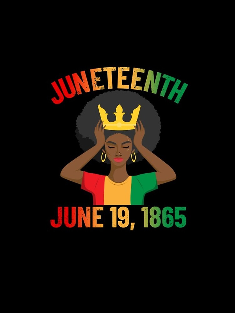 Aperçu 4 sur 4. Coque iPhone avec l'œuvre Juneteenth June 19 1865 Afro Women's Celebrate Juneteenth Gear créée et vendue par DynamicDesign.