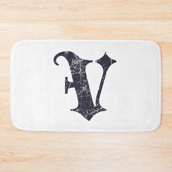 Item preview, Dark Grunge Monogram Letter "V" Blackletter designed and sold by SunnyStreet.