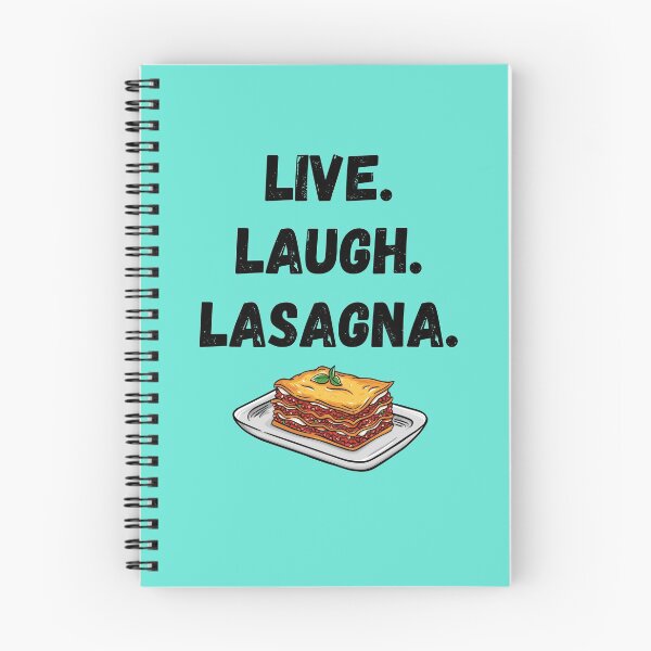 Item preview, Live Laugh Lasagna designed and sold by PotluckPrints.