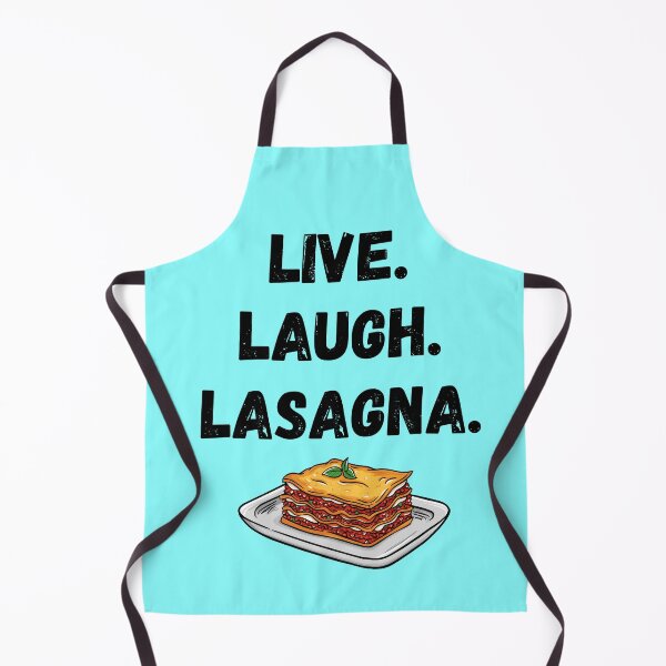 Item preview, Live Laugh Lasagna designed and sold by PotluckPrints.