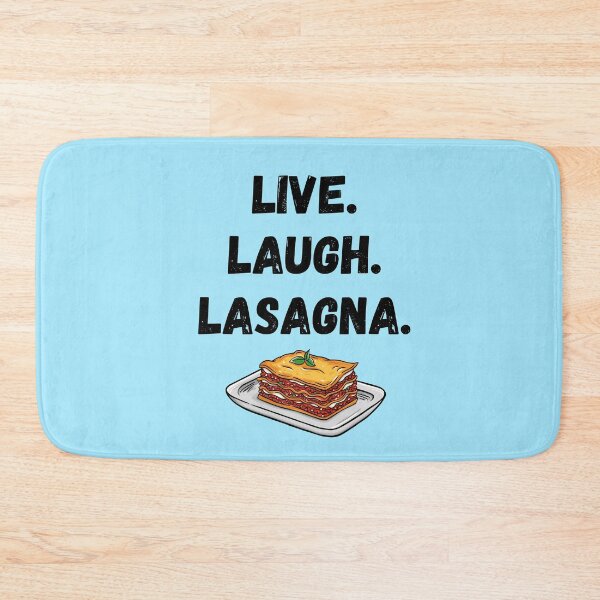 Item preview, Live Laugh Lasagna designed and sold by PotluckPrints.