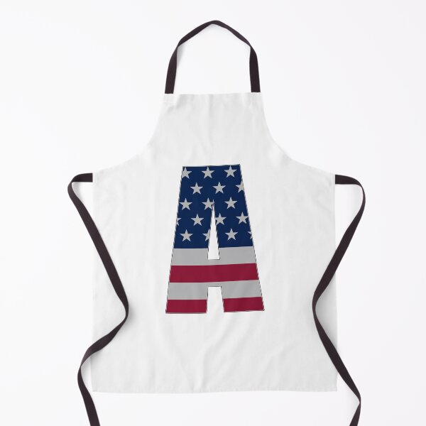 Item preview, US Flag Monogram Letter "A" 4th July Stars Stripes designed and sold by SunnyStreet.