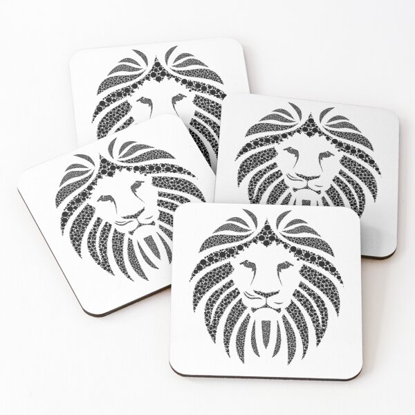 Item preview, lion face designed and sold by Xippy Art.