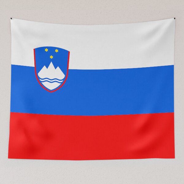Item preview, Slovenia Flag designed and sold by WorldFlagCo.