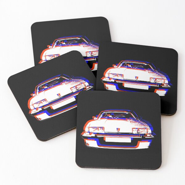 Item preview, Rover SD1 1980s British classic car monoblock red white blue designed and sold by soitwouldseem.