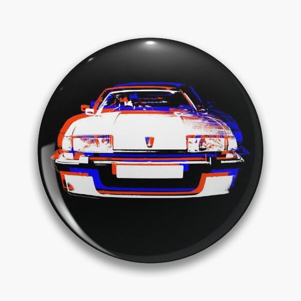 Item preview, Rover SD1 1980s British classic car monoblock red white blue designed and sold by soitwouldseem.