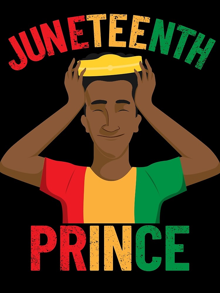 Thumbnail 3 von 3, Tuch, Juneteenth Prince Afro Men's Juneteenth Boy's Juneteenth Gear designt und verkauft von DynamicDesign.