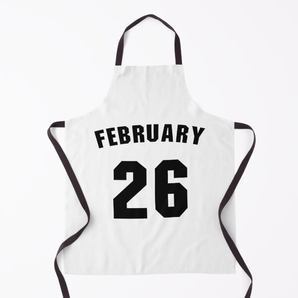 Item preview, Date of birth  26 February birthday gift sport design designed and sold by Panya-Design.