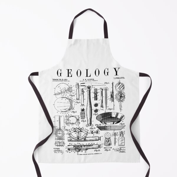 Item preview, Geology Geologist Field Kit Tools Vintage Patent Print designed and sold by GrandeDuc.