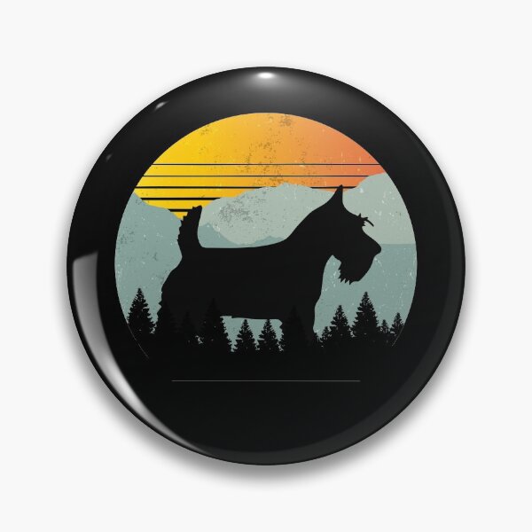 Item preview, Vintage Retro Sun Scottish Terrier Dog Gift  designed and sold by Guarddogdrive.