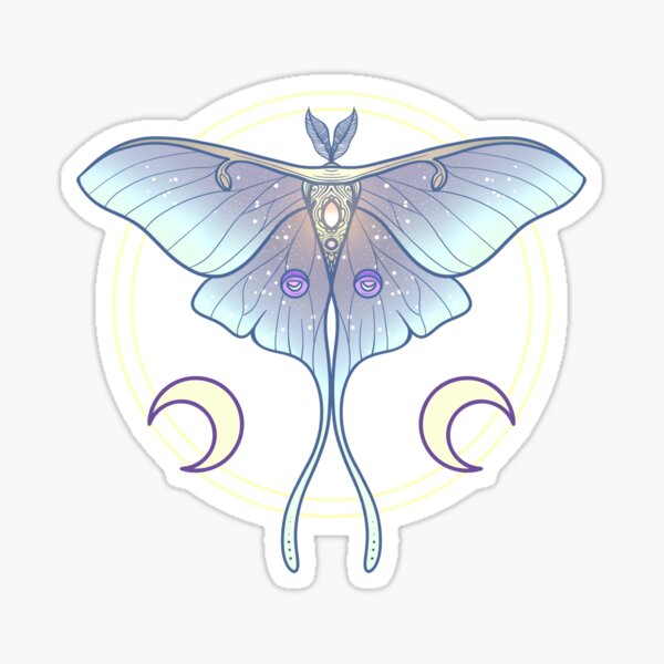 cute little moth vinyl sticker — These Things Shop // cute plushies and  accessories for you