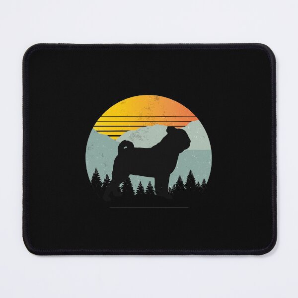 Item preview, Vintage Retro Sun Pug Dog Gift  designed and sold by Guarddogdrive.