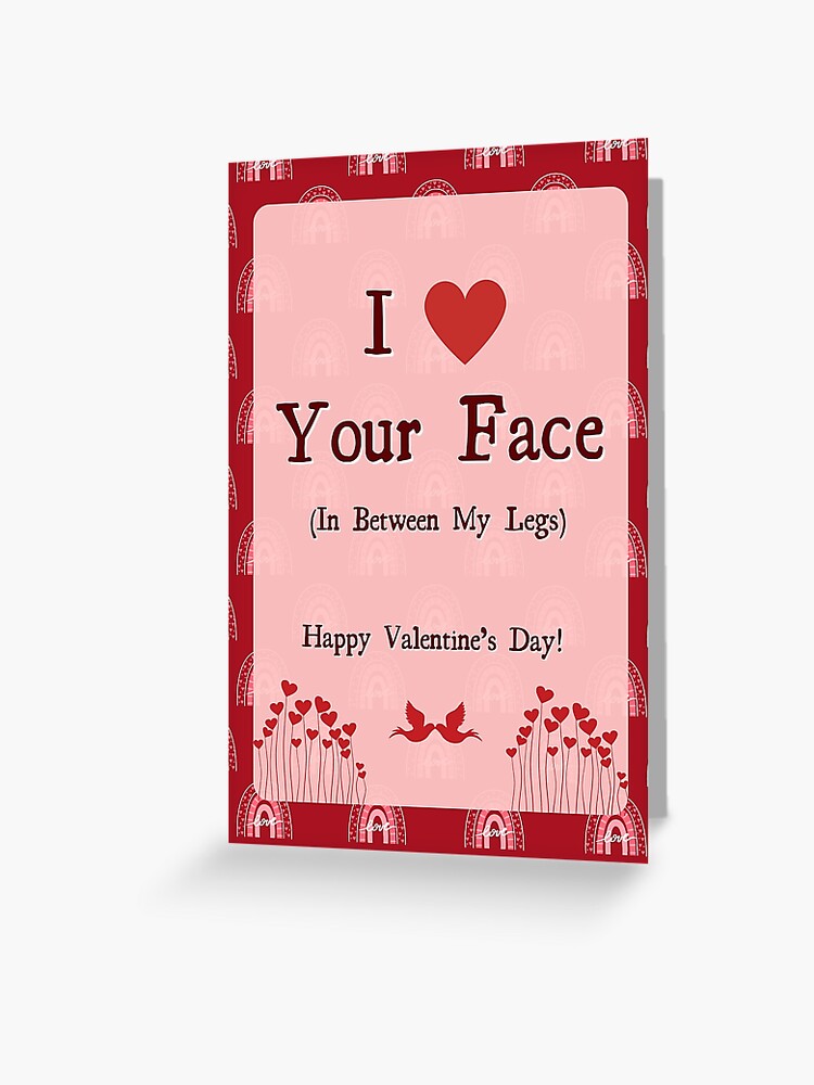 Funny and Cute Birthday Valentines Card Girlfriend Wife Husband Boyfriend 