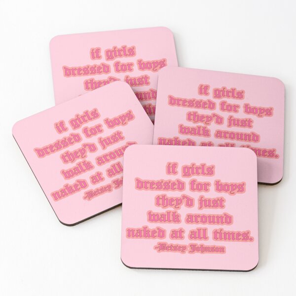 Item preview, Girls Don’t Dress for Boys Designer Quote designed and sold by Creative Brat Design Studio.