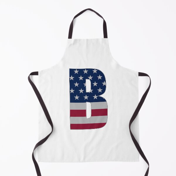 Item preview, US Flag Monogram Letter "B" 4th July Stars Stripes designed and sold by SunnyStreet.