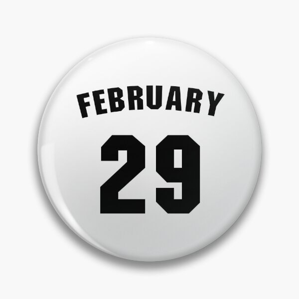 Item preview, Date of birth  29 February birthday gift sport design designed and sold by Panya-Design.
