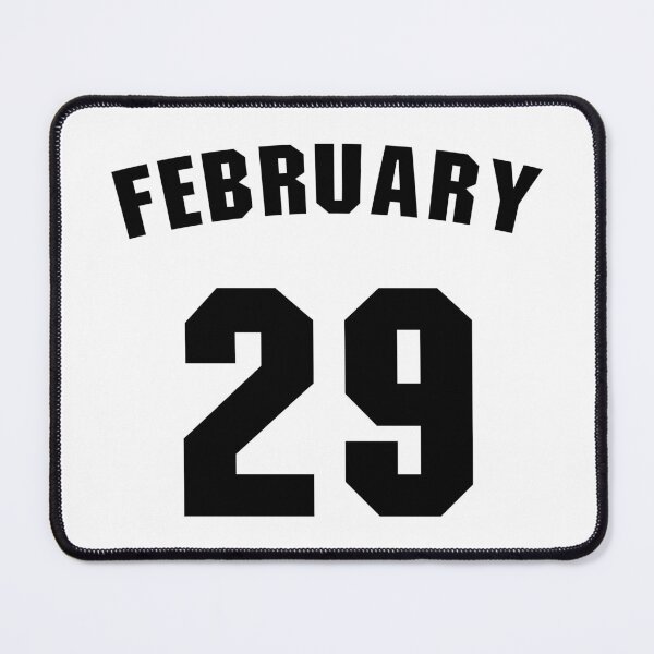 Item preview, Date of birth 29 February birthday gift sport design designed and sold by Panya-Design.