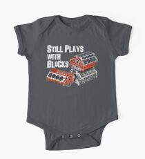 Still Plays With Blocks One Piece - Short Sleeve