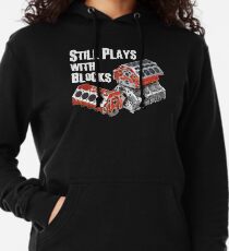 Spielt immer noch mit Blöcken Leichter Hoodie