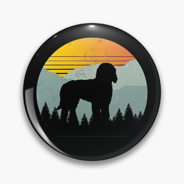 Item preview, Retro Sun Goldendoodle Dog Gift  designed and sold by Guarddogdrive.