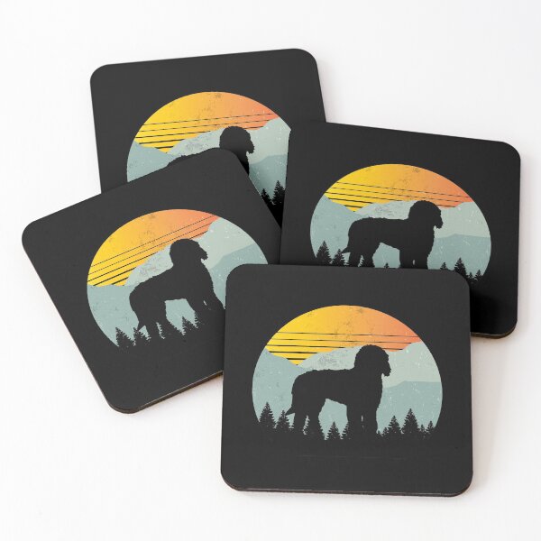 Item preview, Retro Sun Goldendoodle Dog Gift  designed and sold by Guarddogdrive.