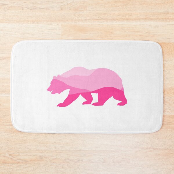 Item preview, mountain bear pink designed and sold by artirio.