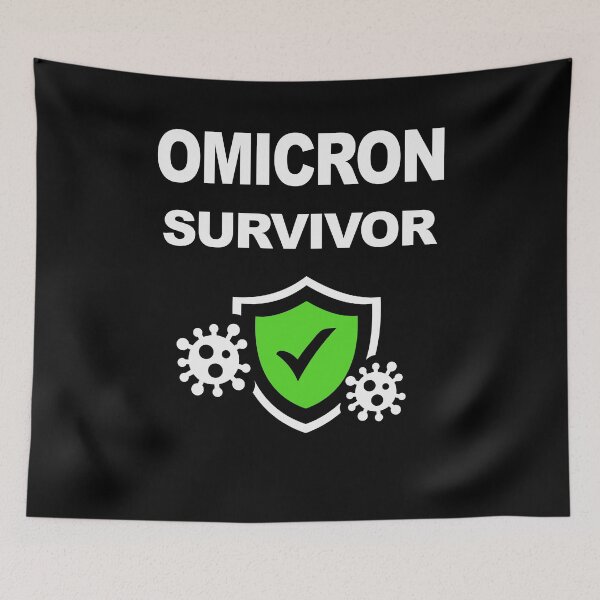 Item preview, Omicron Survivor Immunity, Immune System, Omikron, Omicron Immunity, Survived Omicron Virus Variant 2021, Vaccination Complete, Fully Vaccinated, Vaccine Saves Lives, Dark designed and sold by Max-Wear.