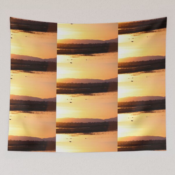 Item preview, Sunset at the Bird Sanctuary II designed and sold by debsdesigns.