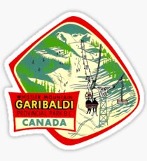 Whistler Mountain Garibaldi Provincial Park BC Sticker