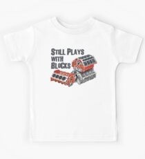 Still Plays With Blocks Kids Tee