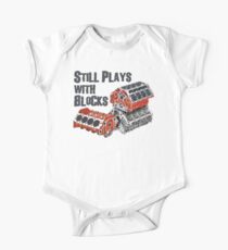 Still Plays With Blocks One Piece - Short Sleeve