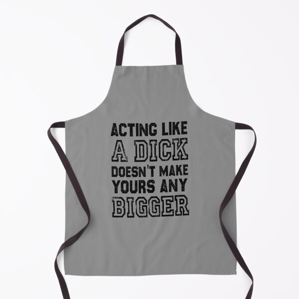 Item preview, Funny Rude Offensive saying Acting Like A Di*k Doesn't Make Yours Any Bigger Check List Christmas Party, gift for designed and sold by joygift369.