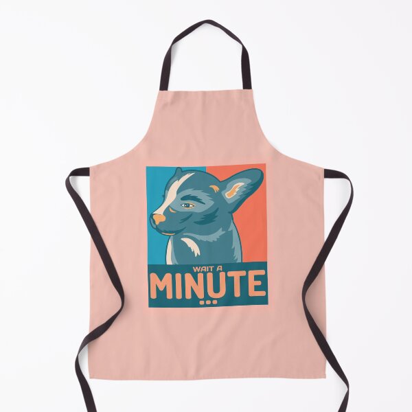 Item preview, Wait a minute... - Funny Dog Design designed and sold by TheHillSpruce.