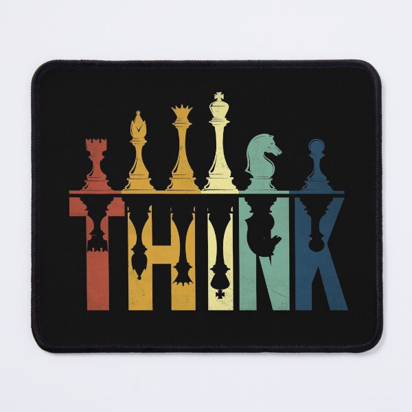 Item preview, Think Retro Vintage Chess Pieces Player Gifts Chess Coach designed and sold by shophia-art.