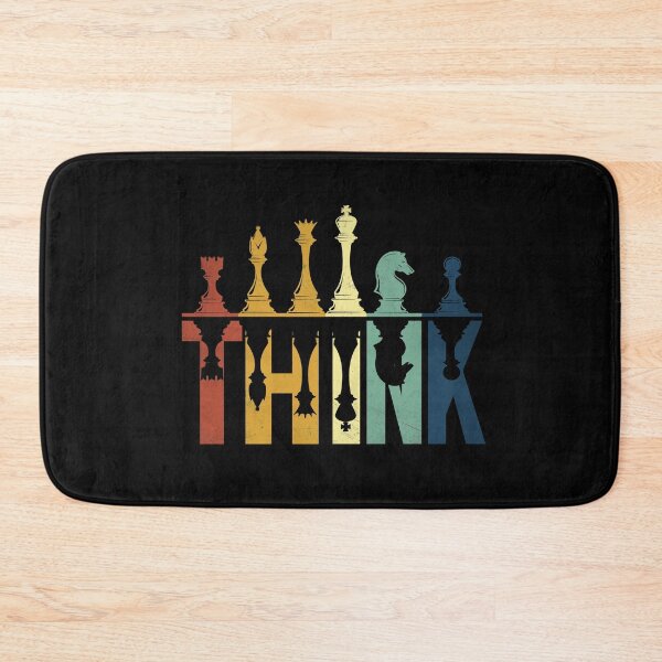 Item preview, Think Retro Vintage Chess Pieces Player Gifts Chess Coach designed and sold by shophia-art.