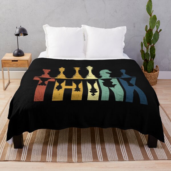 Item preview, Think Retro Vintage Chess Pieces Player Gifts Chess Coach designed and sold by shophia-art.
