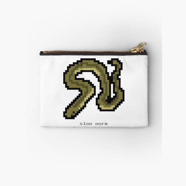 Item preview, Pixel Slow worm designed and sold by CheesyBugShop.