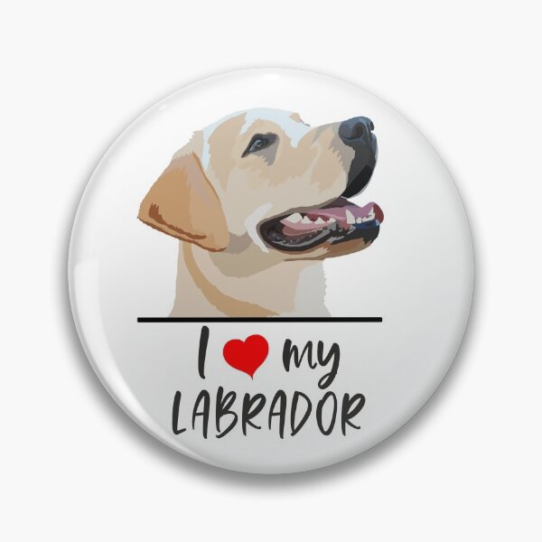 Artikelvorschau, Ich liebe meinen Labrador entworfen und verkauft von Hollyroseart.