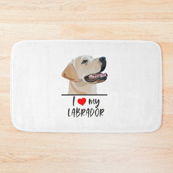 Artikelvorschau, Ich liebe meinen Labrador entworfen und verkauft von Hollyroseart.